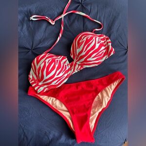 Victorias Secret Zebra Bikini